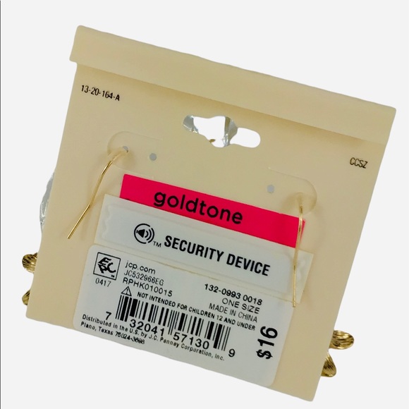 💙 BOLD ELEMENTS Flower Drop Earrings - Picture 6 of 6